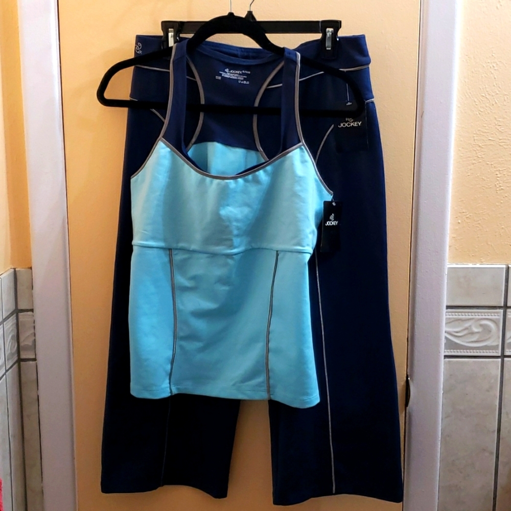 Jockey Yoga set - Tank and Capri
